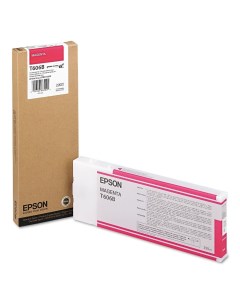 Картридж для струйного принтера T606B C13T606B00 пурпурный оригинал Epson