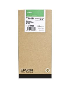 Картридж для струйного принтера T596B C13T596B00 зеленый оригинал Epson