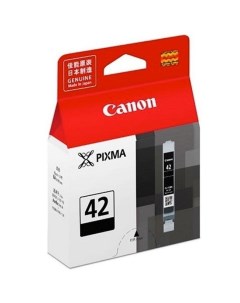 Картридж для струйного принтера CLI 42BK 6384B001 черный оригинал Canon