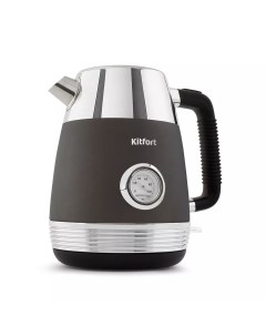 Чайник электрический КТ 633 1 1 7 л серебристый серый Kitfort