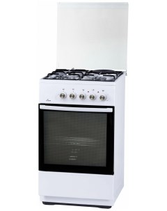 Комбинированная плита L RK 23 126 W белый Flama