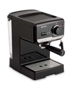 Рожковая кофеварка VT 1502 ВК черный Vitek