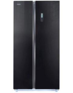 Холодильник NFK 580 черный Ginzzu