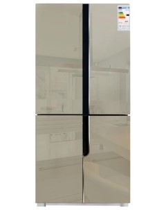 Холодильник NFK 500 бежевый Ginzzu