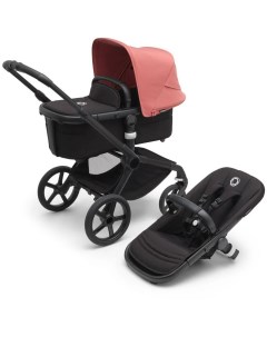 Детская коляска 2 в 1 Fox 5 на шасси Black Midnight black Sunrise red Bugaboo