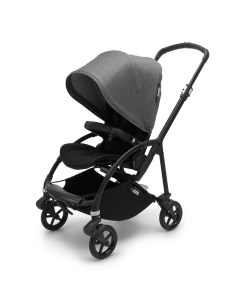 Коляска прогулочная Bee 6 complete шасси Black Black Grey Melange Bugaboo