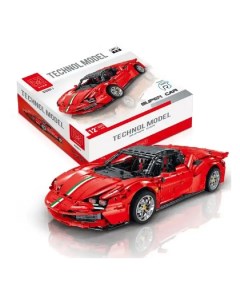 Конструктор Спортивная машина SuperCar Ferrari SF90 4473 дет 022001 1 Mork
