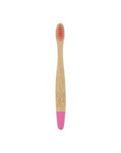 Щетка зубная для детей бамбуковая розовая мягкая 182365 Aceco