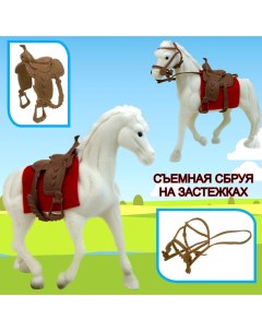 Игровой набор Конюшня с лошадкой Horse Ranch 1 фигурка аксессуары New canna