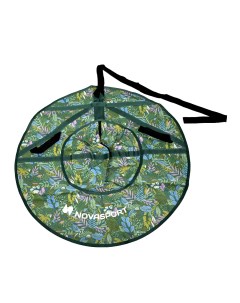 Санки детские надувные без камеры CH030 090 зелёные листва 90 см Novasport