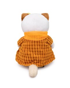 Мягкая игрушка кошечка Ли Ли 24 см в вельветовом пальто подруга кота Басика Budi basa