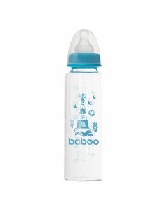 Бутылочка Sea life с силиконовой соской c 3 месяцев 240 мл Baboo