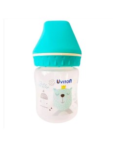 Детская бутылочка Бутылочка для кормления бирюзовый голубой Uviton