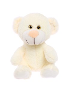 Мягкая игрушка Медвежонок Сильвестр цвет белый 20 см Unaky soft toy