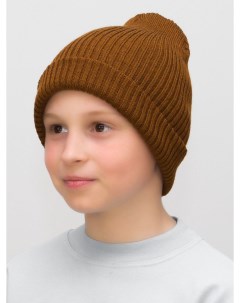Шапка детская для мальчиков 31443116 цвет коричневый размер 50 56 Lanacaps