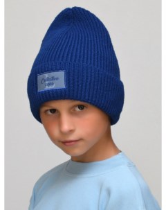 Шапка детская для мальчиков 31545009 цвет синий размер 56 58 Lanacaps