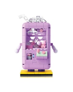Конструктор 3Д из миниблоков Детский автомат с игрушками Цветочек 334 дет WL2096 Rtoy