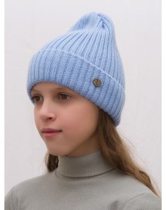 Шапка детская для девочек 31514107 цвет голубой размер 58 60 Lanacaps
