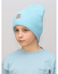 Шапка детская для мальчиков 31218431 цвет голубой размер 54 56 Lanacaps