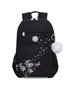 Рюкзак школьный с карманом для ноутбука 13 анатомический черный RG 464 1 1 Grizzly