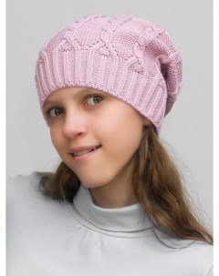 Шапка детская для девочек 31344720 цвет розовый размер 54 56 Lanacaps