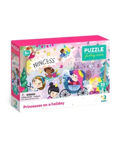 Пазл Принцессы на отдыхе Princesses on a holiday 30 элементов 27х20 см 300418 Dodo