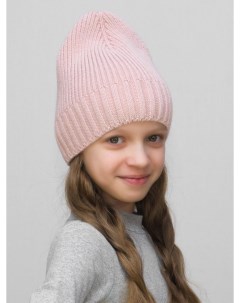 Шапка детская для девочек 31545344 цвет розовый размер 56 58 Lanacaps