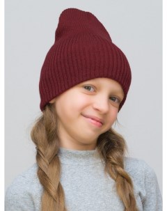Шапка детская для девочек 31443155 цвет бордовый размер 50 56 Lanacaps