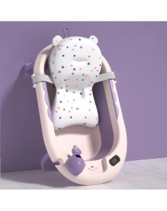 Ванночка детская складная HBT 005 фиолетовый Luxmom
