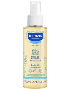 Масло детское массажное 100мл Mustela