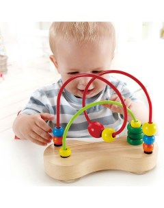 Игрушка детский деревянный лабиринт Цветные шарики E1801_HP Hape