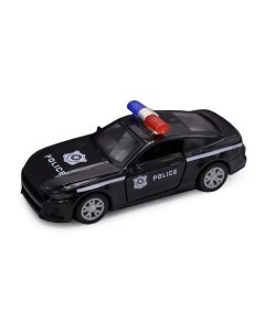 Машина Die cast Ранглер полиция инерционная открываются двери черная M 1 32 Funky toys