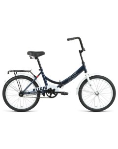 Велосипед 20 City 2022 цвет темно синий белый размер 14 Altair