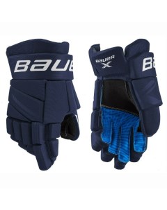 Перчатки хоккейные X S21 YTH р 8 темно синий 1058656 Bauer