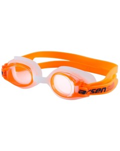 Очки плавательные DS204 оранжевый силикон поликарбонат Larsen