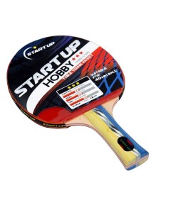 Ракетка для настольного тенниса Hobby коническая ручка 3 звезды Start up