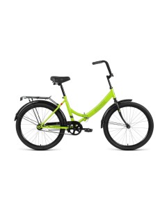 Велосипед City 24 2022 16 зеленый серый Altair