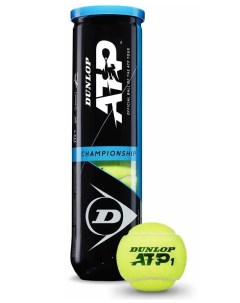 ATP 1 CHAMPIONSHIP 4B Мячи для большого тенниса 4 шт Dunlop