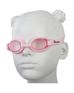 Очки плавательные DS204 розовый силикон поликарбонат Larsen