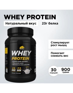 Протеин сывороточный PRIMEKRAFT Whey Protein 100 30 порций 900 г без вкуса Prime kraft