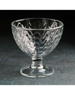 Креманка Мальва Волна Decor style glass