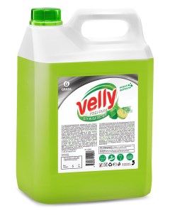 Средство Для Мытья Посуды Velly Premium Лайм И Мята 5кг арт 125425 Grass