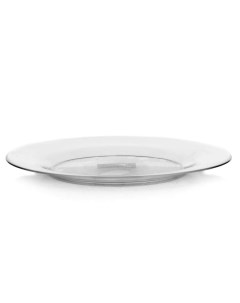 Тарелка столовая мелкая Симпатия D 25 см Decor style glass