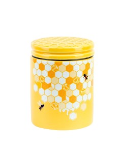 Банка для сыпучих продуктов Honey 10х10х14 см 630 мл керамика Dolomite