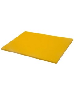 Разделочная доска CB45301YL полиэтилен 45х30x1 2 см желтый Gastrorag