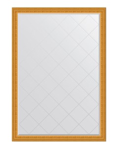 Зеркало с гравировкой в раме Сусальное золото 80 мм Evoform