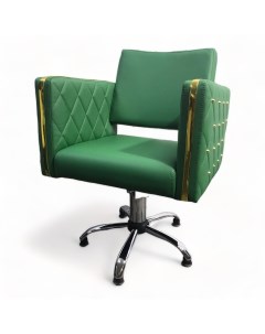 Парикмахерское кресло Гринвич Зеленый Мебель бьюти