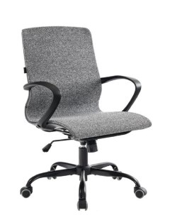 Кресло для персонала Zero ткань черно серый Everprof
