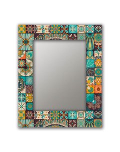 Зеркало Мозаика Прямоугольное 75х110 см Дом карлеоне