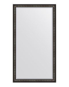 Зеркало с фацетом напольное в раме чёрный ардеко Evoform